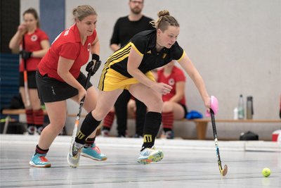 Nicht zu stoppen: Corinna Höhne erzielte im Duell gegen den Leipziger SC vier Tore. Tags zuvor hatte sie dreimal getroffen.