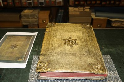 Das Stadtrechtsbuch aus dem Jahr 1348.