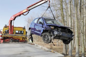 77-Jähriger bei Unfall auf S 201 verletzt - 