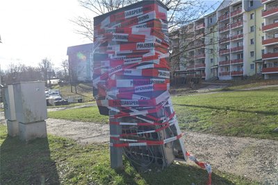 Im Freiberger Stadtteil Friedeburg wurde ein Zigarettenautomat am Friedmar-Brendel-Weg Ziel von Tätern.