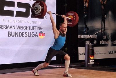 Nikita Drechsel gehörte beim Meisterschaftsfinale in Heidelberg zum Team des Chemnitzer AC.