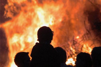 Am Sonntag werden in Chemnitz wieder viele Feuer entfacht. 