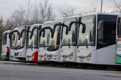 Am Samstag werden nur wenige Regionalbusse unterwegs sein.