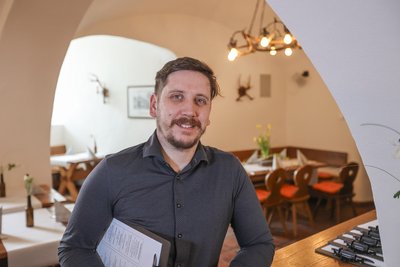 Oliver Renz will die Öffnungszeiten im „La Reine“ im Schloss Lichtenwalde ausweiten.