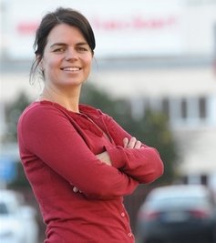 Claudia Schlosser (31), Chemnitz: "Hier habe ich die Möglichkeit, meine Stelle so zu gestalten, wie ich es mir vorstelle."