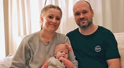 Leni Elia Neubert. Vor vier Monaten wurde sie geboren. 