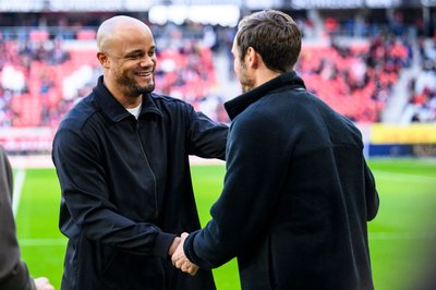 Vincent Kompany freut sich für seinen Freiburger Kollegen über den Einzug ins Europapokalfinale. (Archivbild)
