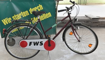 Die vollgekapselte Kettenschaltung ist eine Besonderheit der FWS-Räder "made in Freiberg". 
