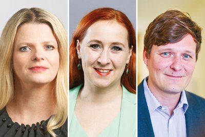 Zwei Gewinnerinnen und ein Verlierer. Susanne Schaper (Linke) und Franziska Schubert (Grüne) glänzten als Mehrheitsbeschafferinnen, Conrad Clemens (CDU) am Gaspedal.