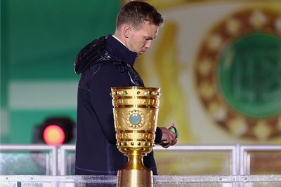Julian Nagelsmann konnte mit RB keinen Titel gewinnen. Auch das Pokalfinale ging verloren.