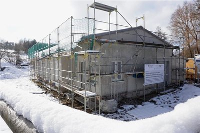 Der Um- und Ausbau des Dorfzentrums mit Feuerwehrgerätehaus in Gunzen ist eines der großen Schönecker Vorhaben dieses Jahr. 