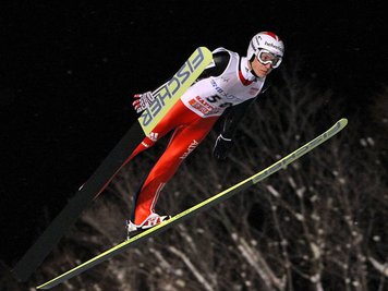 Flog in Klingenthal zum Sieg: Simon Ammann