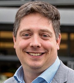 Mirko Fröhlich - Centermanager des Einkaufszentrums Stadt-Galerie.