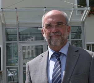 Peter Stimpel, Geschäftsführer der Wohnungsbaugesellschaft Bergstadt Schneeberg. 