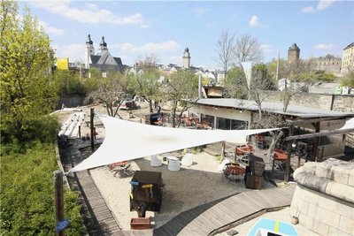 Das Archivfoto zeigt den Plauener Stadtstrand.