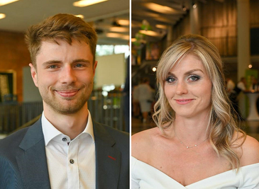 Willi Sonntag, Feinmechanikermeister und Melanie John, Friseurmeisterin