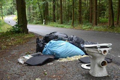 Der jüngste Umweltfrevel in Schnarrtanne.