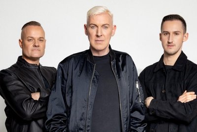 Machen seit über 30 Jahren Musik: Scooter. In der Mitte Frontmann H.P. Baxxter.