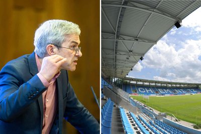 Volkmar Zschocke lehnt eine Nachzahlung der Stadt an die Baufirma ab, die das Stadion an der Gellertstraße umgebaut hat.