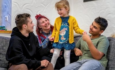 Mutter Kristina, Eleanor und ihre Brüder Tim (l.) sowie Kanye-Pharell sind überwältigt von der großen Anteilnahme. Bislang wurden 21.000 Euro gespendet.