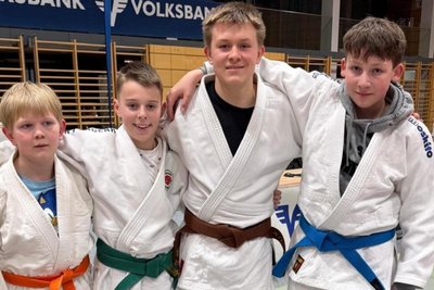 Die kleine Rodewischer Delegation in Österreich.