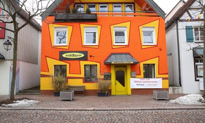 Das bunte Haus von Hayingen.