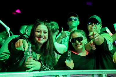 Stimmung bei der Venga-Venga-Party in Zschopau.