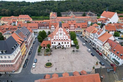 Grimma ist die größte Stadt im Landkreis Leipzig. Der Kreis hat laut IW die größte reale Kaufkraft in Ostdeutschland.