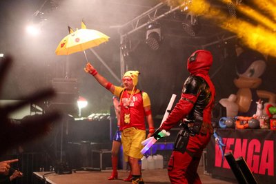 Partynacht am alten MZ-Werk.