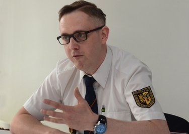 Daniel Löwenhagen nahm für den Kreisfeuerwehrverband den Preis entgegen.
