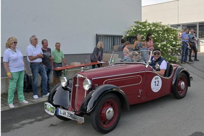 Für die Oldtimer stand in Hundshübel bei Mühle Rasurkultur eine Wertungsprüfung an.
