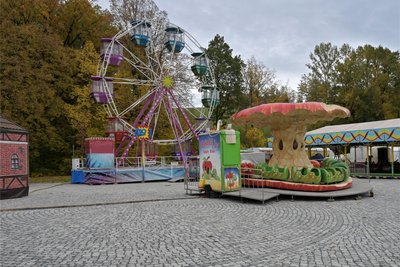 Die Thalheimer Kirmes findet auf dem neu angerichteten Festplatz statt.