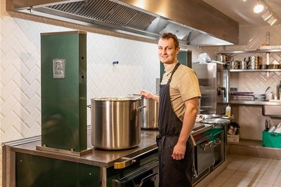 Martin Walther, Chef und Inhaber des Restaurant & Cafés "Heiderand".