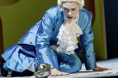 Richard Glöckner erlebt das Opernpublikum als Don Ottavio, den Verlobten von Donna Anna.