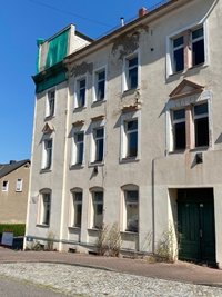 Prägt das Viertel, steht aber leer: Winklerstraße 21 in Frankenberg.