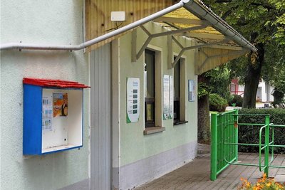 Der Eingangsbereich zum Strandbad an der Koberbachtalsperre wird baulich verändert. 