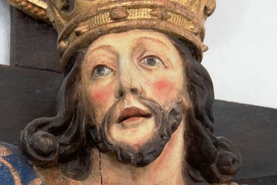 Jesusstatue.