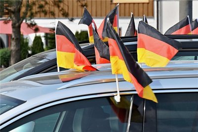 So hat das Auto eines Fans auszusehen. 