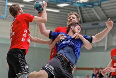 Der HC Glauchau/Meerane - hier mit Stefan Staude am Ball - blieb zuletzt zweimal in Folge ohne Zähler. 