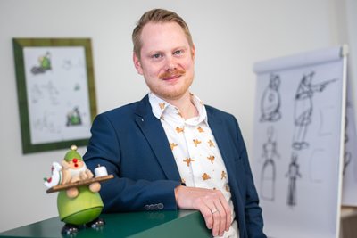Frederic Günther ist Geschäftsführer des Verbandes Erzgebirgischer Kunsthandwerker und Spielzeughersteller.