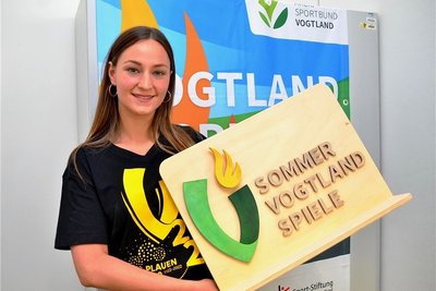 Die 23-jährige Boxerin aus Leubnitz, Gina Spranger, konnte als Botschafterin der Vogtländischen Sommerspiele gewonnen werden. 