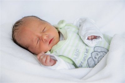 Der kleine Alexander kam kürzlich in Aue zur Welt.
