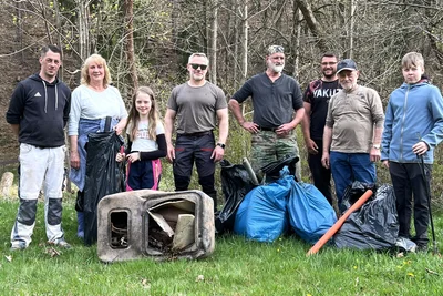 Die Angler aus Gahlenz waren an der Großen Lößnitz aktiv.