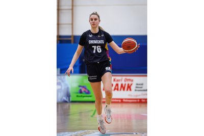 Nicola Lubecka machte im Spiel der Chemcats in Grünberg 17 Punkte.