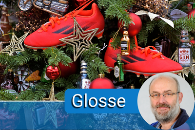 Weihnachten und Fußball: Das passt doch zusammen.