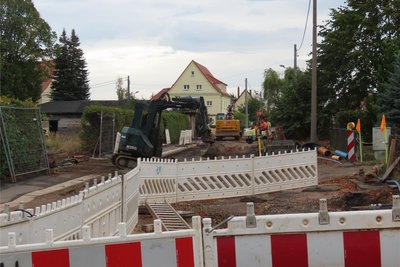 Die zwei Jahre dauernden Bauarbeiten im Bauernweg haben die Geduld der Anlieger strapaziert.