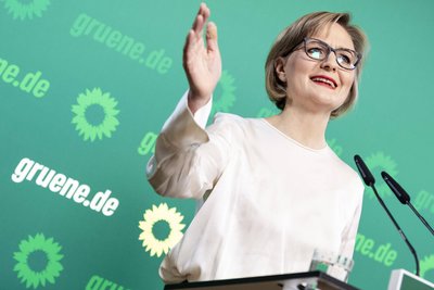 Will ihre Partei erneuern: Grünen-Vorsitzende Franziska Brantner.