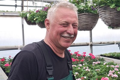 Arndt Kutzke führt die Gärtnerei in dritter Generation.