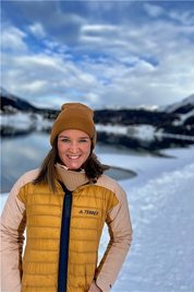 Denise Herrmann vom WSC Erzgebirge Oberwiesenthal war bereits 2018 in Pyeongchang bei den Winterspielen dabei.