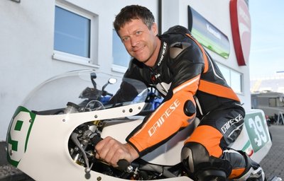 Sirko Wache war bei den ADAC Classics 2022 auf dem Sachsenring wieder einmal voll in seinem Element. 